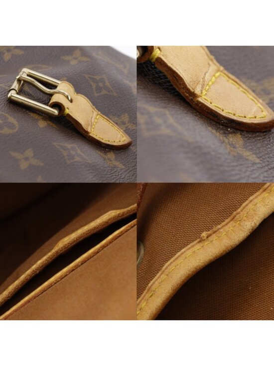 Louis Vuitton Montsouris GM Monogram Canvas Brown Backpack main image 8